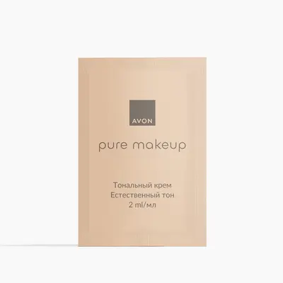 Тональный крем Pure Makeup «Естественный тон», пробный образец, 2 мл