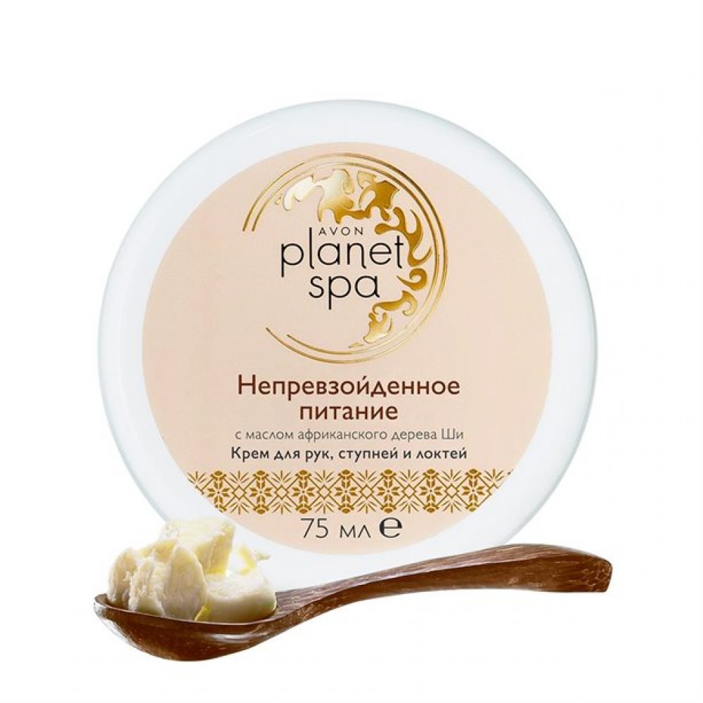 Крем для рук, стоп и локтей с маслом африканского дерева ши «Непревзойденное питание» 75 мл ПОЛЬША