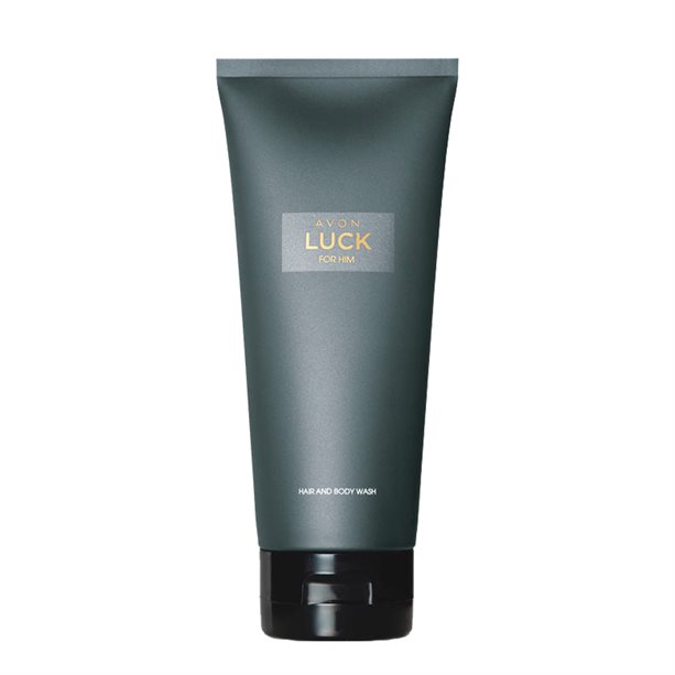 Шампунь-гель для душа для мужчин Avon Luck, 200 мл (цена окончательная,скидке не подлежит)