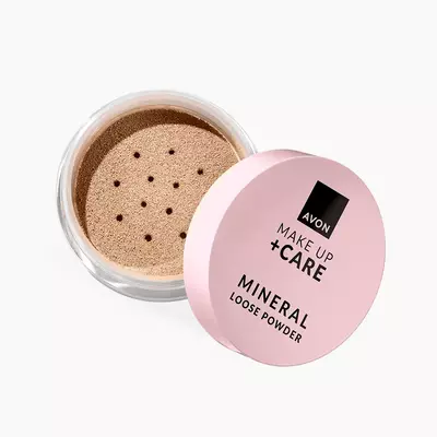 Минеральная рассыпчатая пудра для лица Colour + Care, 6 г